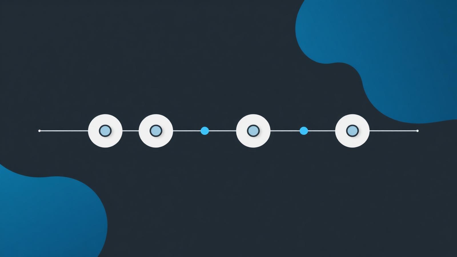 Timeline graphic with four milestone markers representing the phases of a post-quantum cryptography migration programme